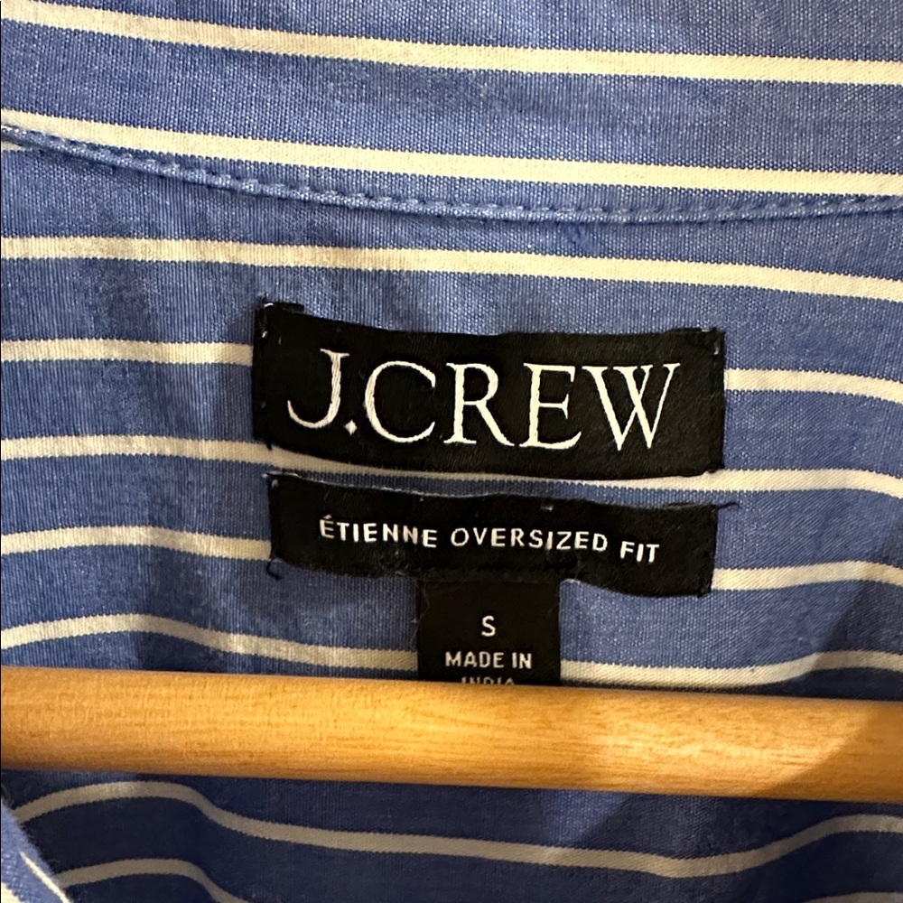 J Crew Etienne Striped Shirt - Picture 7 of 8